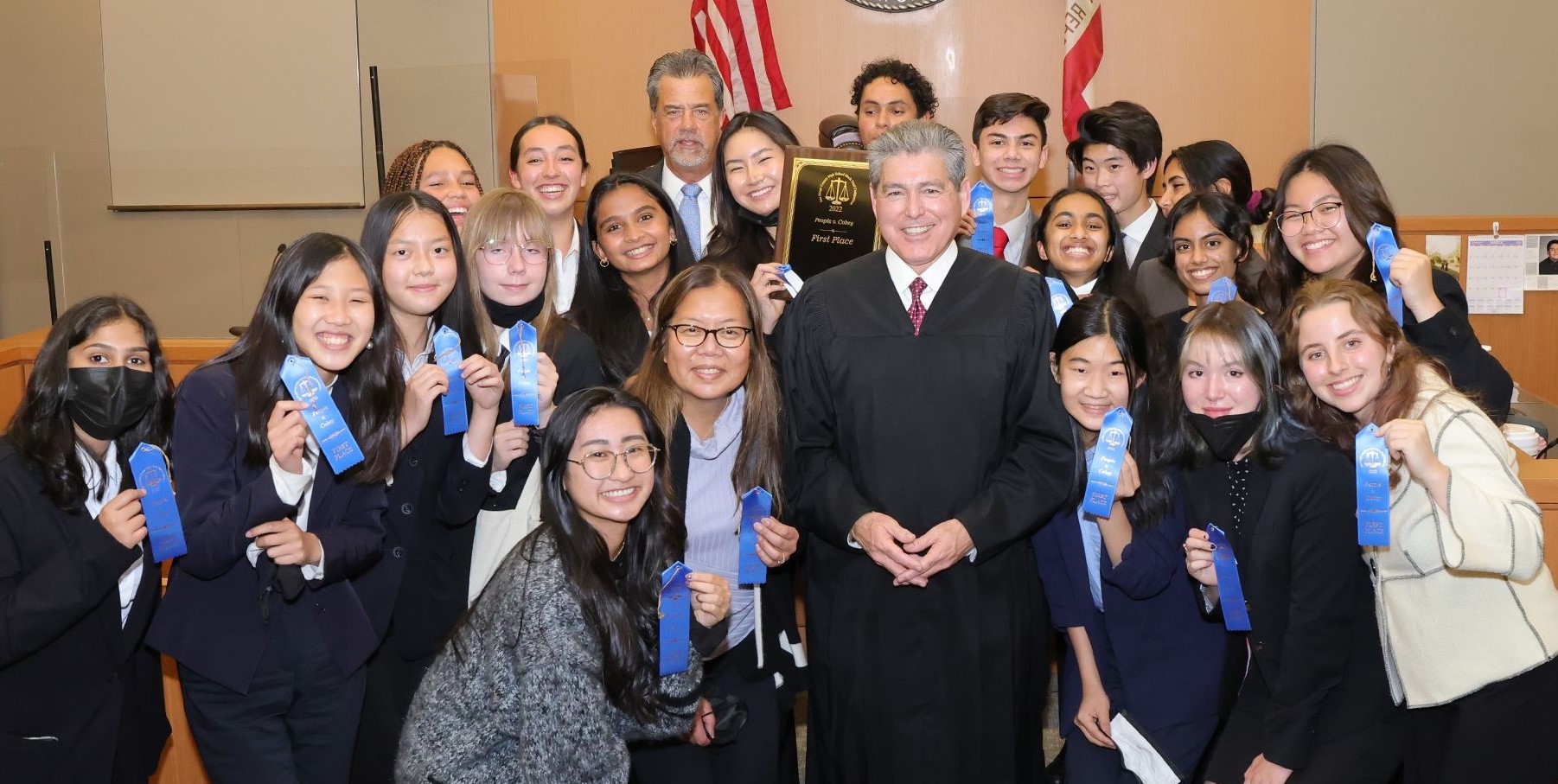 Westview High School Mock Trial team